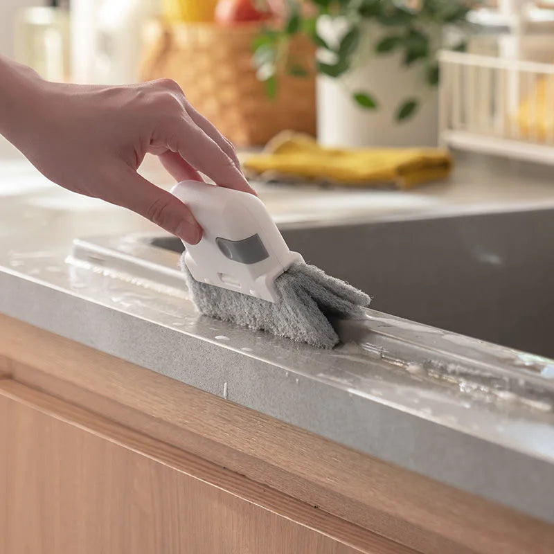Multi-Function Window Gap Cleaning Brush