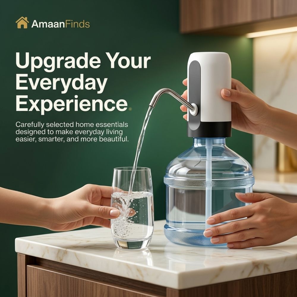 Electric Drinking Water Bottle Pump, USB Charging Automatic Drinking Water Dispenser