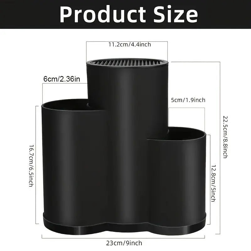 3-in-1 Safety Universal Knife Holder