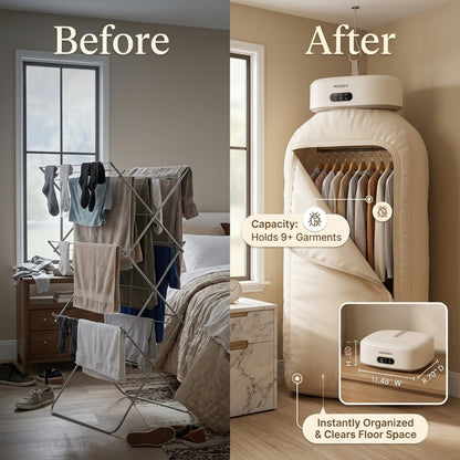Portable Clothes Dryer with Fast Drying Technology and UV Cleansing