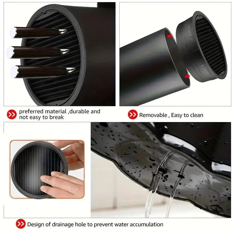 3-in-1 Safety Universal Knife Holder