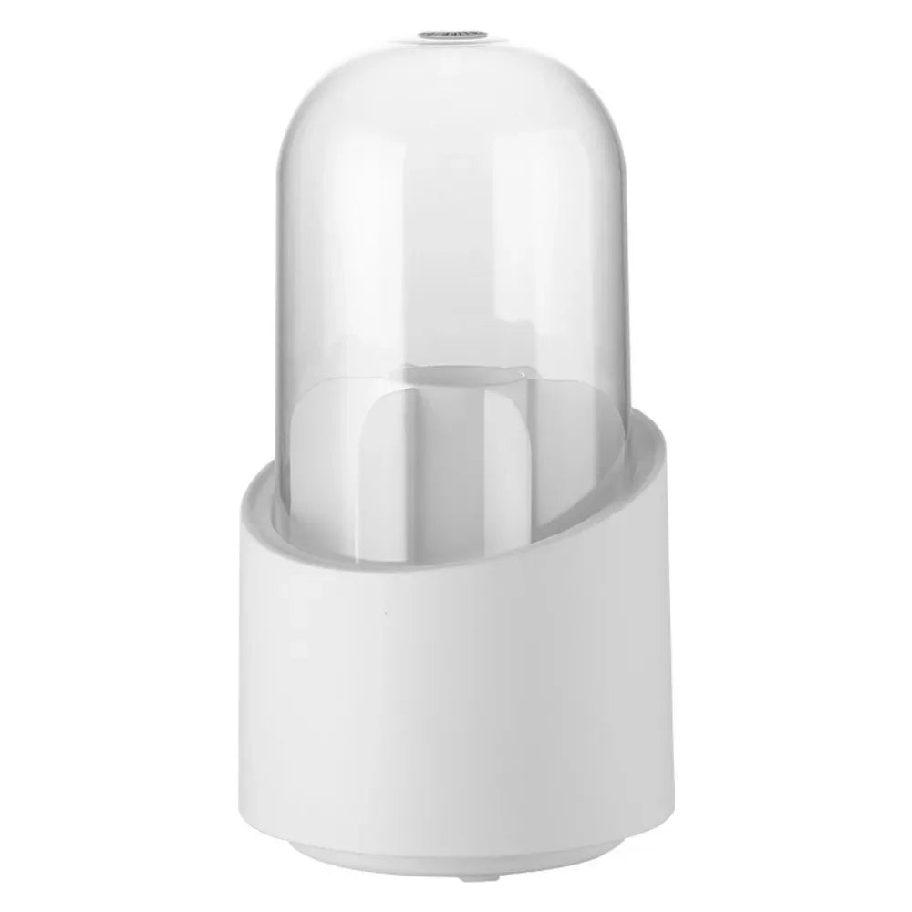 360° Rotating Makeup Brush & Cosmetic Organizer