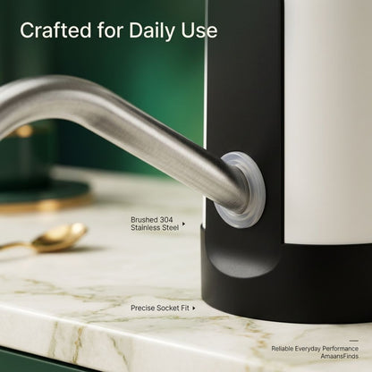 Electric Drinking Water Bottle Pump, USB Charging Automatic Drinking Water Dispenser